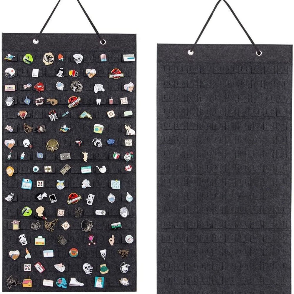 Hanging Brooch Pin Organizer, Display Pins Storage Case